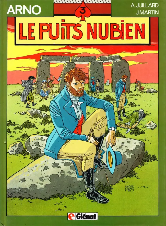Couverture de l'album Arno Tome 3 Le puits nubien