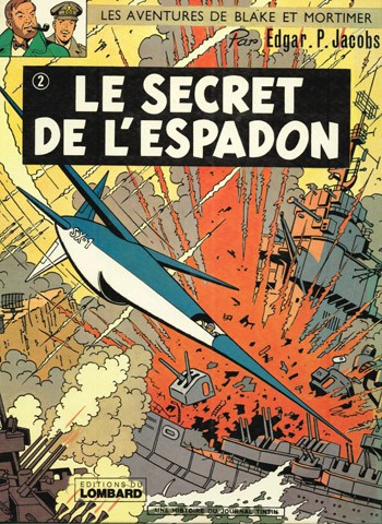 Couverture de l'album Blake et Mortimer Tome 2 Le Secret de l'Espadon 2