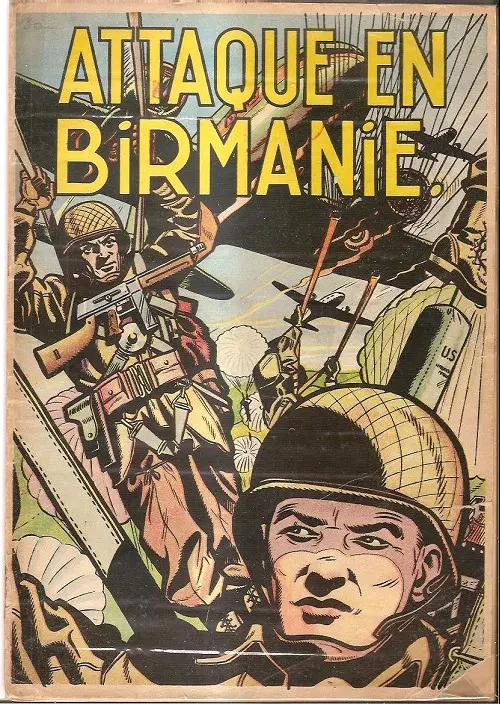 Couverture de l'album Buck Danny Tome 6 Attaque en Birmanie