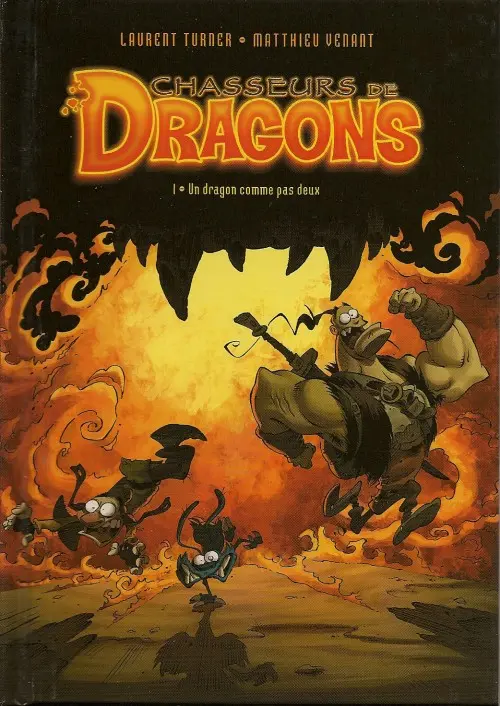 Couverture de l'album Chasseurs de dragons Tome 1 Un dragon comme pas deux