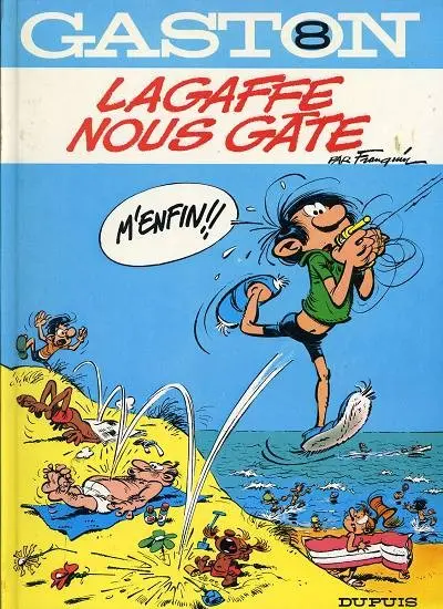 Couverture de l'album Gaston Tome 8 Lagaffe nous gâte