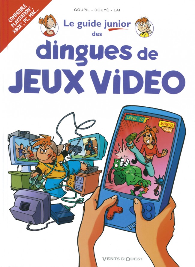 Couverture de l'album Les guides junior Tome 7 Le guide junior des dingues de jeux vidéo