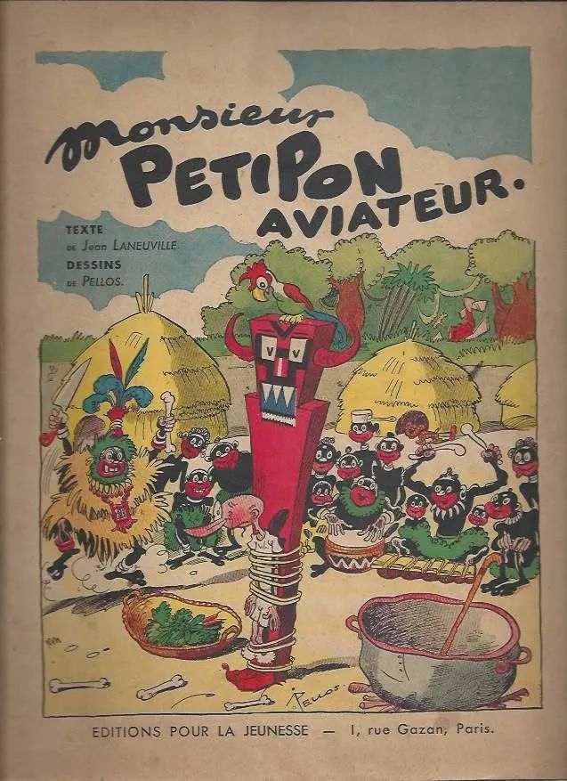 Couverture de l'album Monsieur Petipon aviateur Monsieur Petitpon aviateur