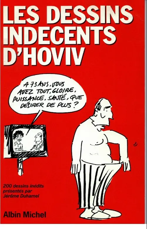 Couverture de l'album Les dessins indécents d'Hoviv