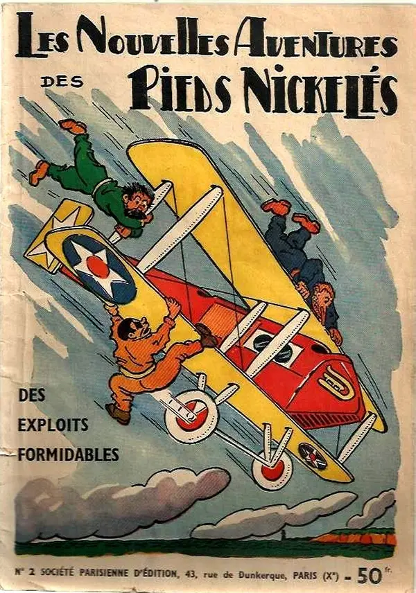 Couverture de l'album Les Pieds Nickelés Tome 2 Des exploits formidables