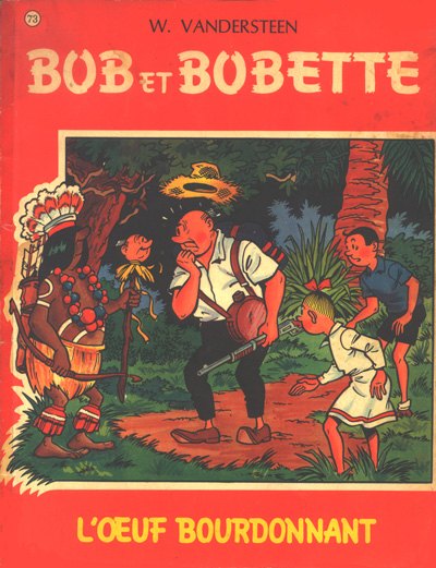 Couverture de l'album Bob et Bobette Tome 73 L'Œuf bourdonnant