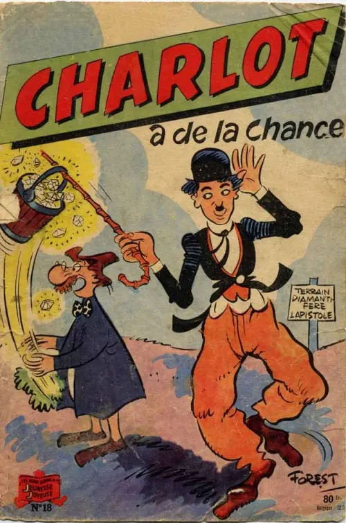 Couverture de l'album Charlot 1ère Série - SPE Tome 18 Charlot a de la chance
