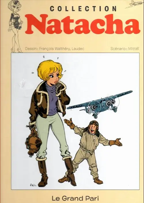 Couverture de l'album Natacha - La Collection Tome 11 Le grand pari