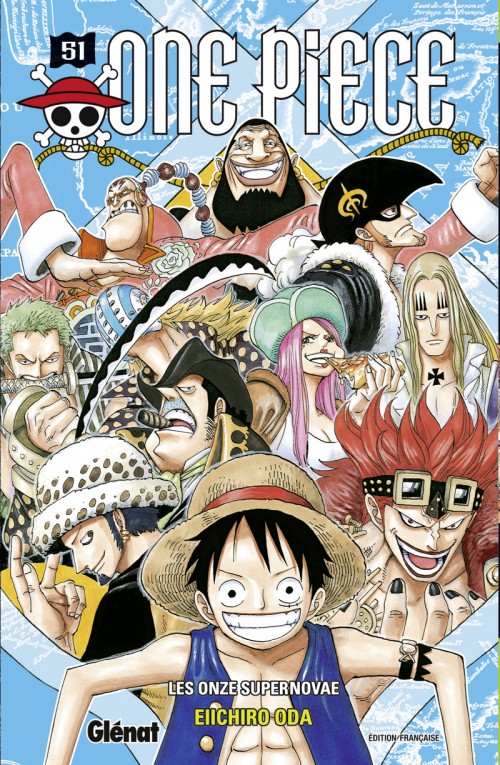 Couverture de l'album One Piece Tome 51 Les onze supernovae
