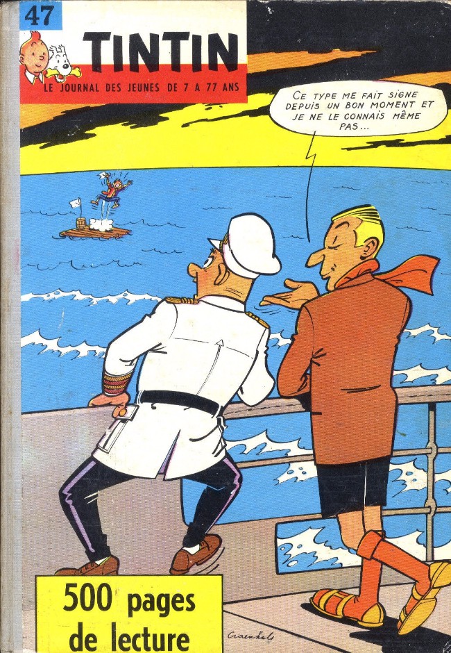 Couverture de l'album Tintin Tome 47 Tintin album du journal (n° 626 à 635)
