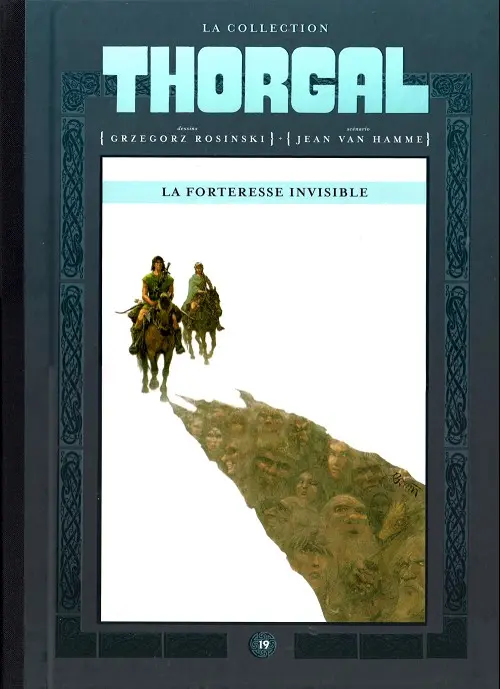 Couverture de l'album Thorgal La collection Tome 19 La forteresse invisible