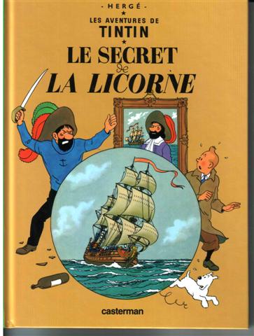 Couverture de l'album Tintin Tome 11 Le secret de la licorne