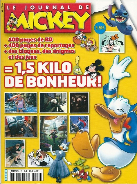 Couverture de l'album Le Journal de Mickey Album N° 231