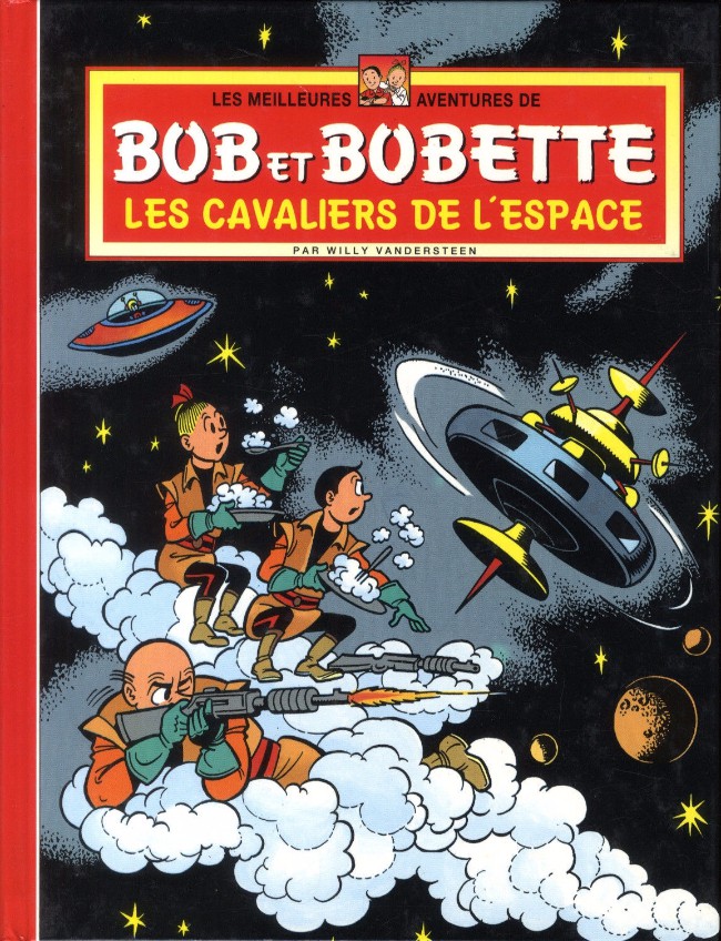 Couverture de l'album Les meilleures aventures de Bob et Bobette Tome 5 Les cavaliers de l'espace
