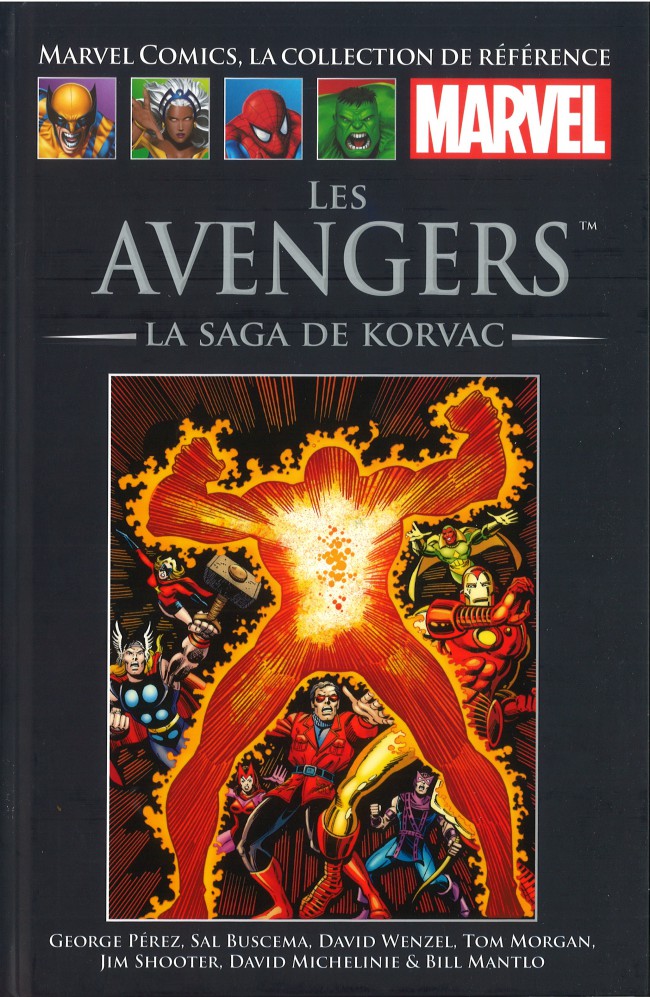 Couverture de l'album Marvel Comics - La collection de référence Tome 89 Les Avengers - La Saga de Korvac
