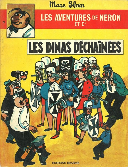 Couverture de l'album Les Aventures de Néron et Co Tome 20 Les dinas déchainées