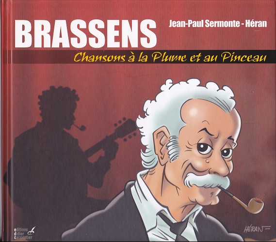 Couverture de l'album Chansons à la plume et au pinceau 1 Brassens