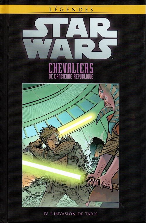 Couverture de l'album Star Wars - Légendes - La Collection Tome 58 Chevaliers de l'Ancienne République : IV. L'invasion de Taris