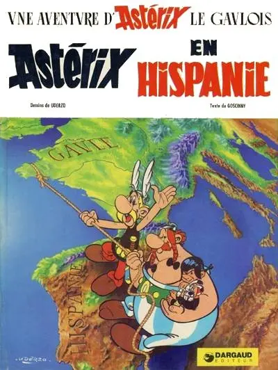 Couverture de l'album Astérix Tome 14 Astérix en Hispanie