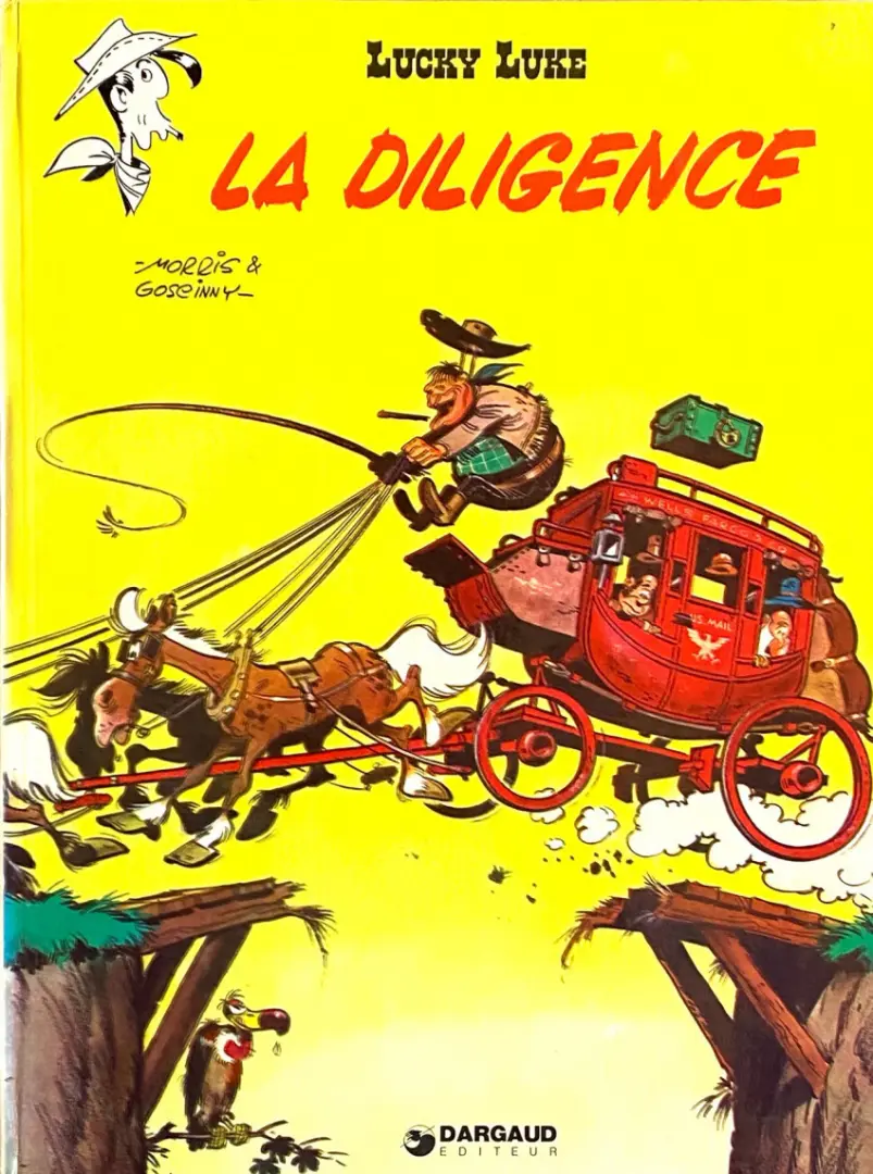 Couverture de l'album Lucky Luke Tome 32 La diligence