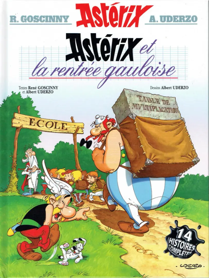 Couverture de l'album Astérix Tome 32 Astérix et la rentrée gauloise