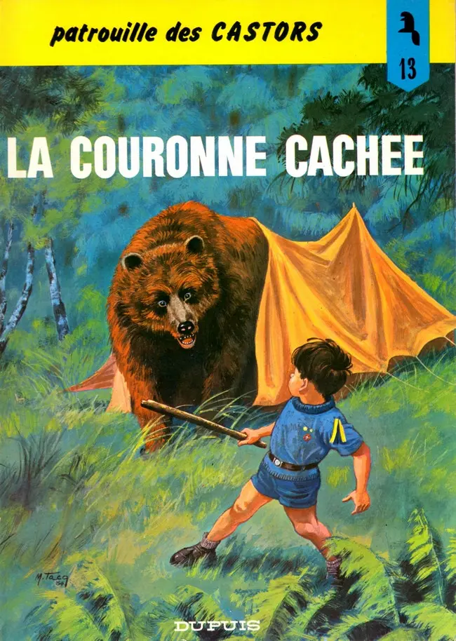 Couverture de l'album La Patrouille des Castors Tome 13 La couronne cachée