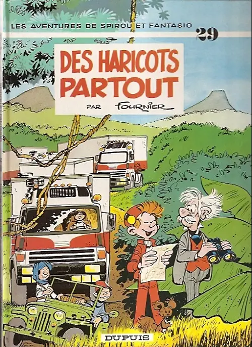 Couverture de l'album Spirou et Fantasio Tome 29 Des haricots partout