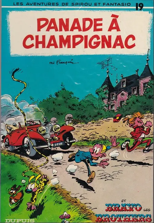 Couverture de l'album Spirou et Fantasio Tome 19 Panade à champignac
