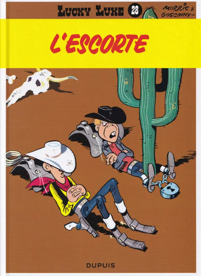 Couverture de l'album Lucky Luke Tome 28 L'escorte