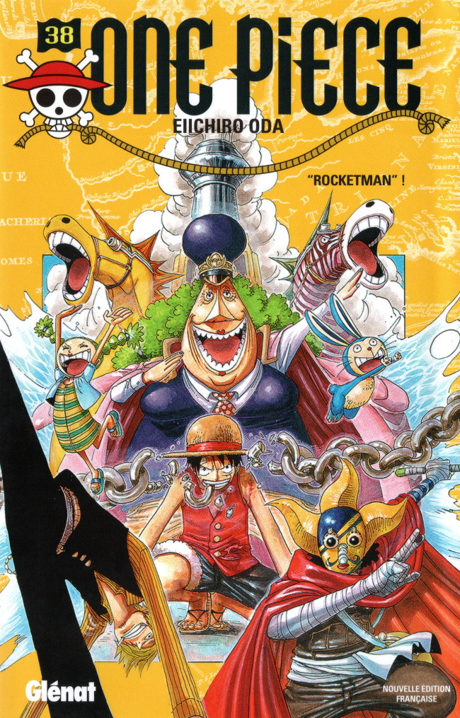 Couverture de l'album One Piece Tome 38 Rocketman !