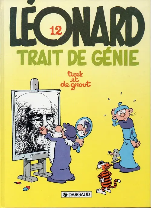 Couverture de l'album Léonard Tome 12 Trait de génie