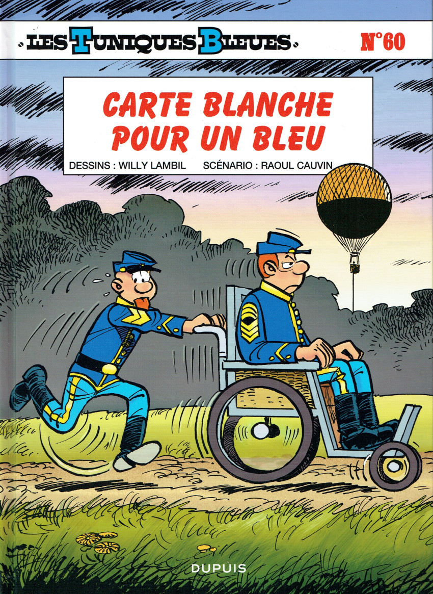 Couverture de l'album Les Tuniques Bleues Tome 60 Carte blanche pour un Bleu