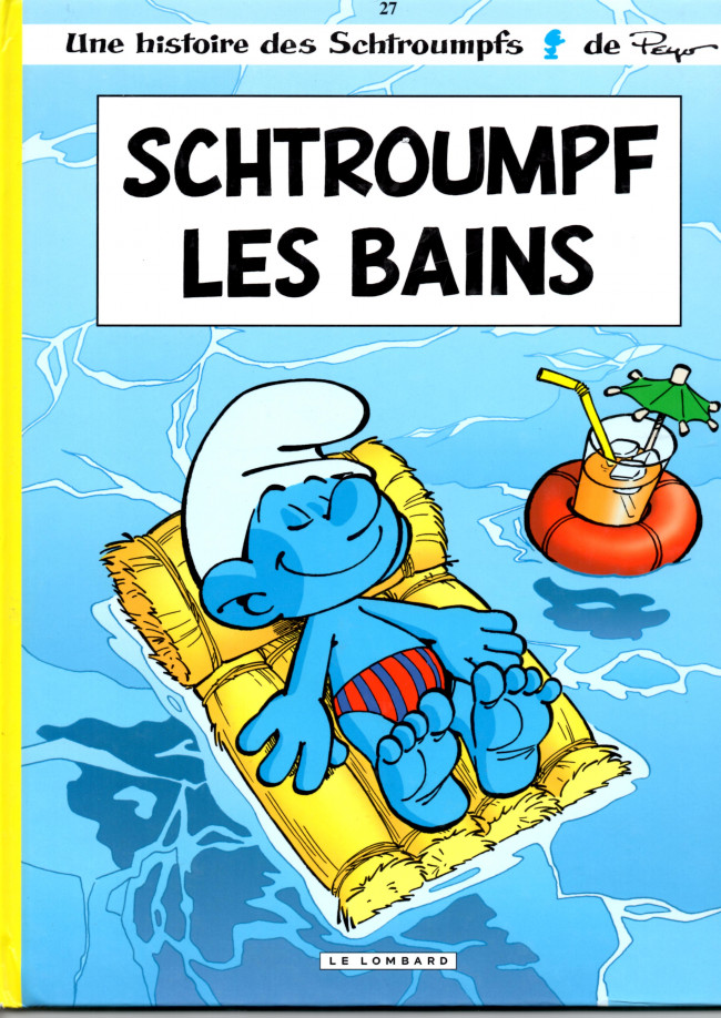 Couverture de l'album Les Schtroumpfs Tome 27 Schtroumpf les Bains