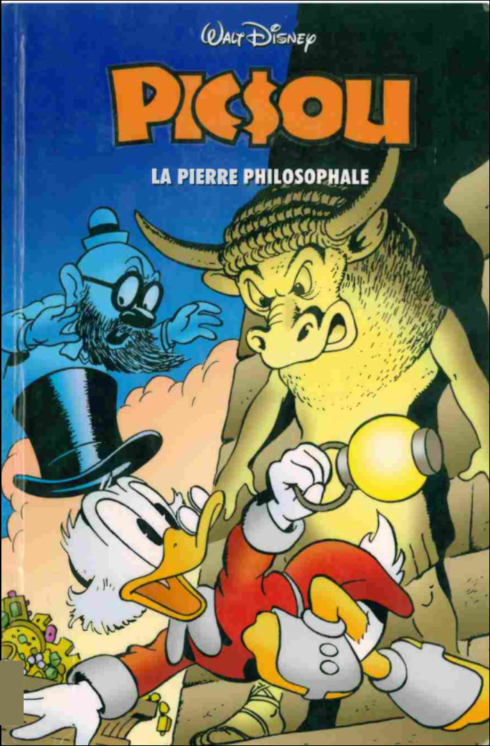 Couverture de l'album BD Disney Tome 22 Picsou, la pierre philosophale