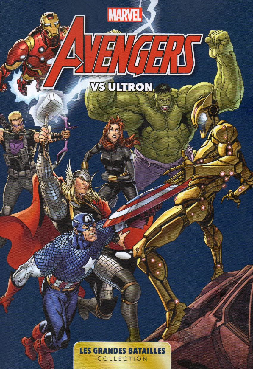 Couverture de l'album Marvel - Les Grandes Batailles Tome 1 Avengers VS Ultron