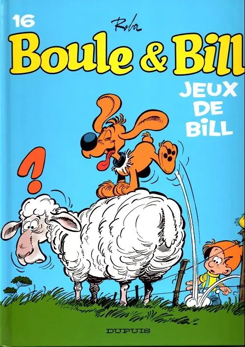 Couverture de l'album Boule & Bill Tome 16 Jeux de Bill