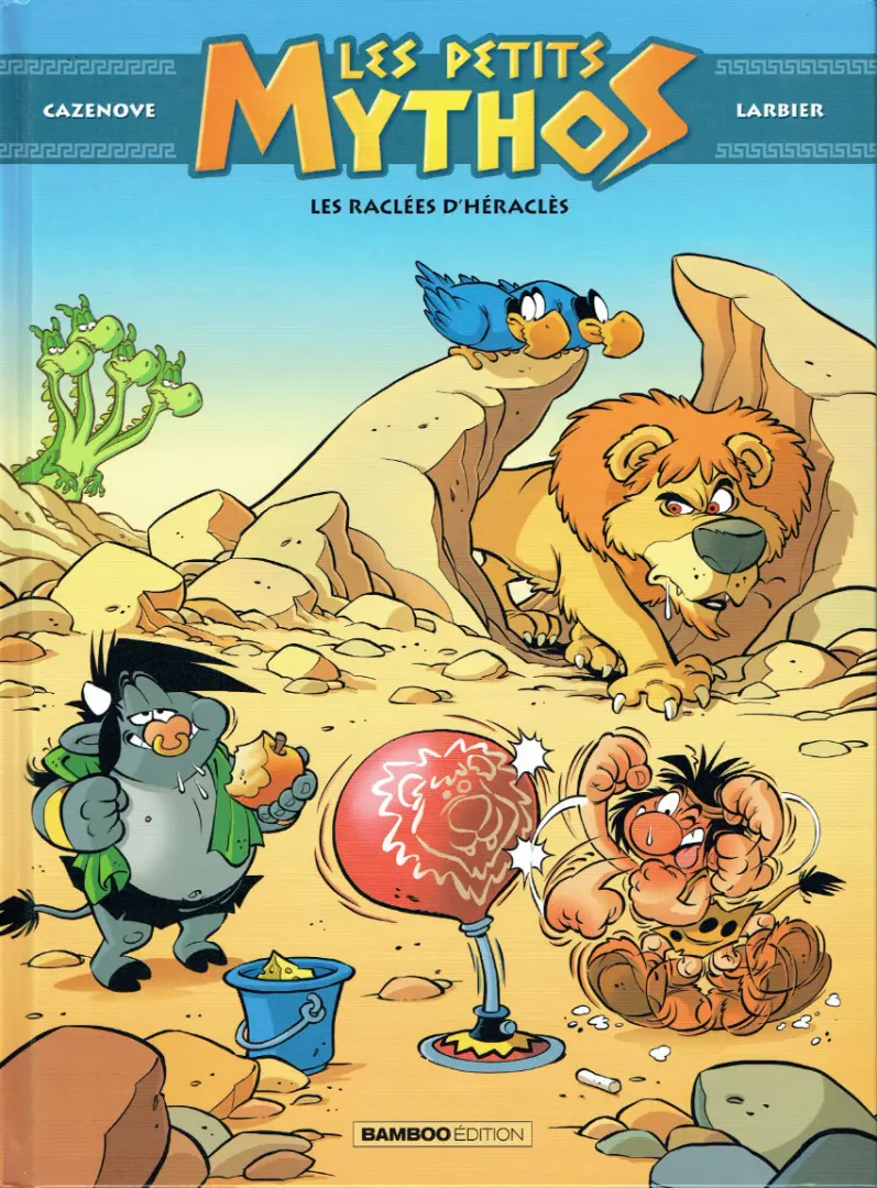 Couverture de l'album Les Petits Mythos Tome 7 Les raclées d'Héraclès