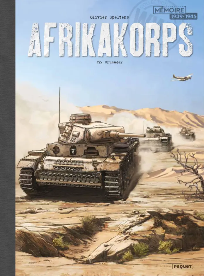 Couverture de l'album Afrikakorps Tome 2 Crusader