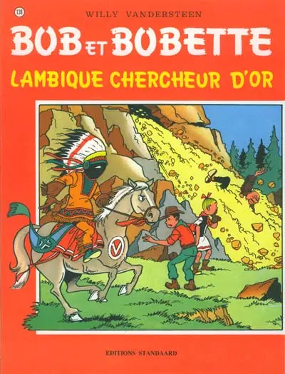 Couverture de l'album Bob et Bobette Tome 138 Lambique chercheur d'or