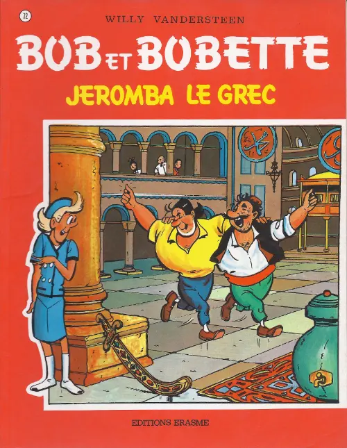 Couverture de l'album Bob et Bobette Tome 72 Jeromba le Grec