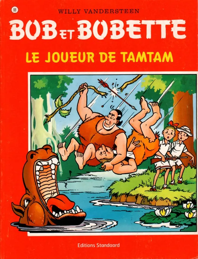 Couverture de l'album Bob et Bobette Tome 88 Le joueur de tamtam