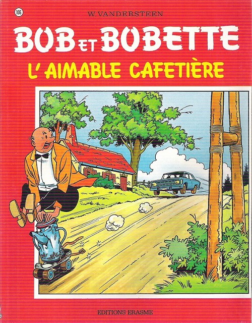 Couverture de l'album Bob et Bobette Tome 106 L'aimable cafetière