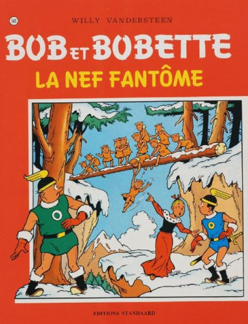 Couverture de l'album Bob et Bobette Tome 141 La nef fantôme