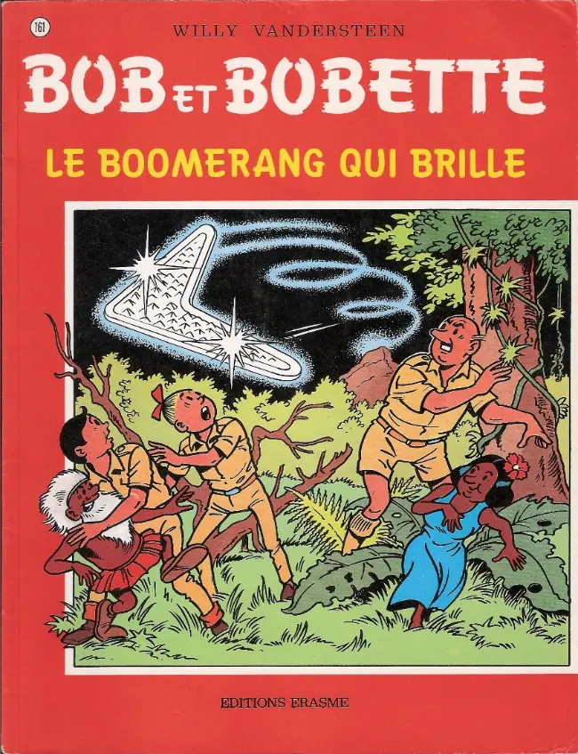 Couverture de l'album Bob et Bobette Tome 161 Le boomerang qui brille