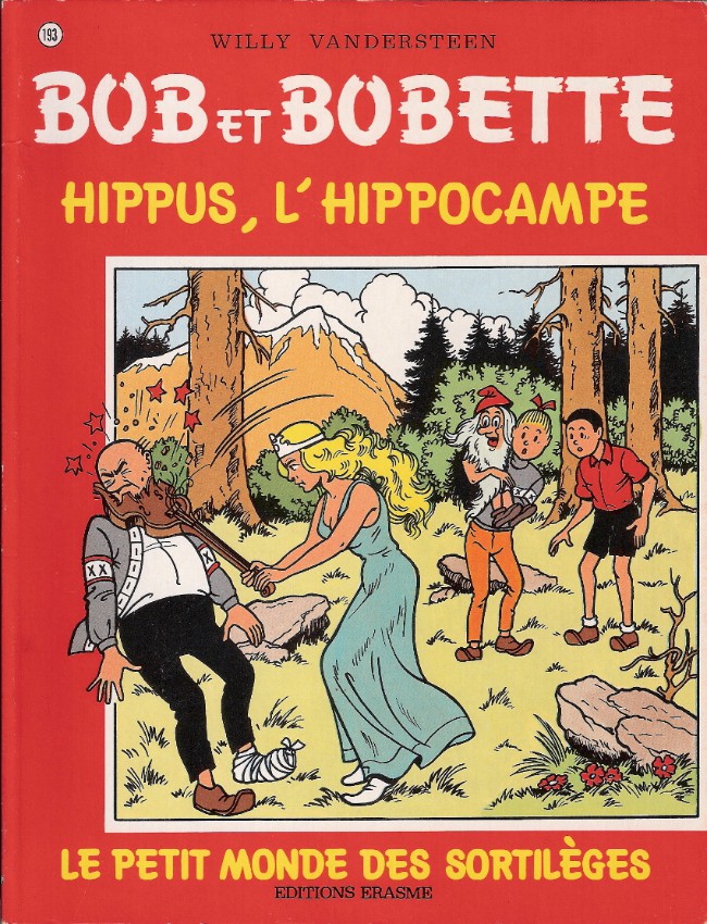 Couverture de l'album Bob et Bobette Tome 193 Hippus, l'Hippocampe / Le petit monde des sortilèges