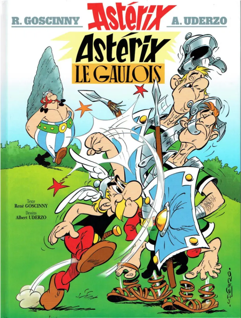 Couverture de l'album Astérix Tome 1 Astérix le Gaulois