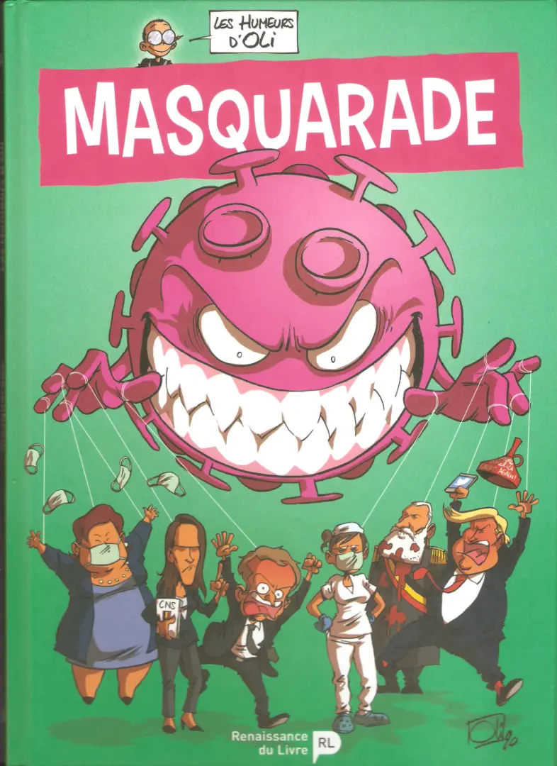 Couverture de l'album Les humeurs d'Oli Tome 4 Masquarade