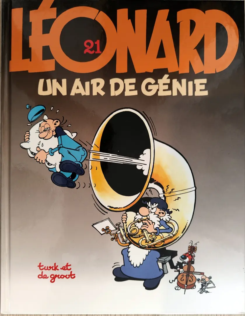 Couverture de l'album Léonard Tome 21 Un air de génie