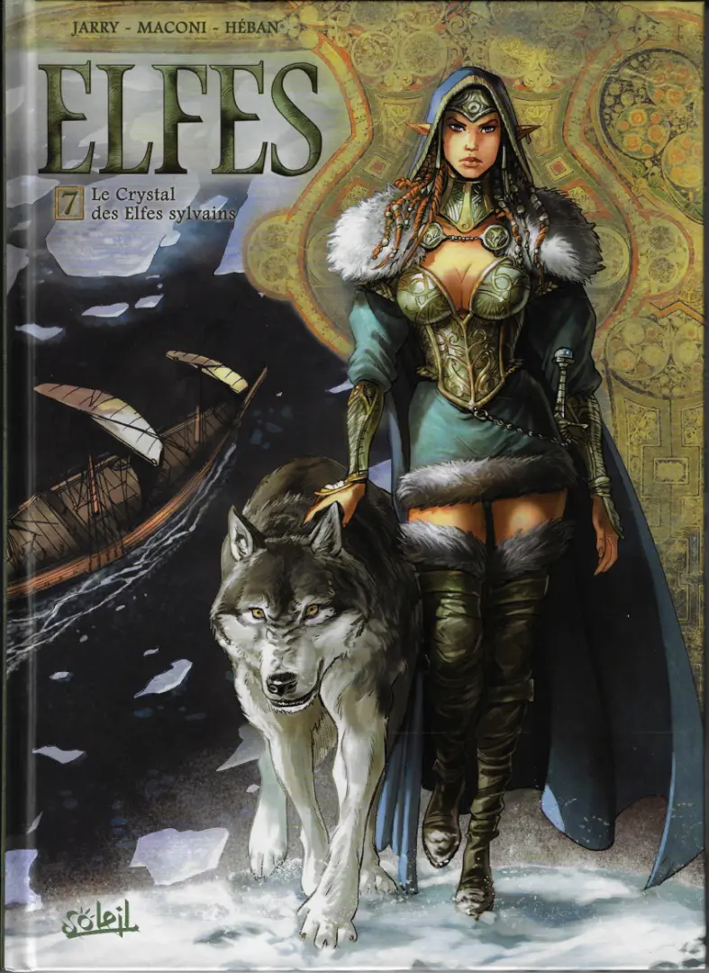 Couverture de l'album Elfes Tome 7 Le Crystal des Elfes sylvains