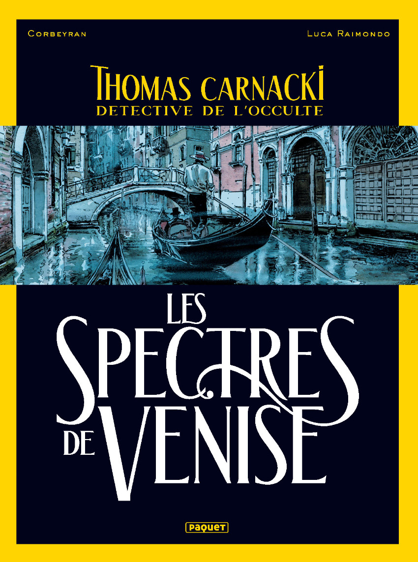 Couverture de l'album Thomas Carnacki - Détective de l'occulte 1 Les Spectres de Venise